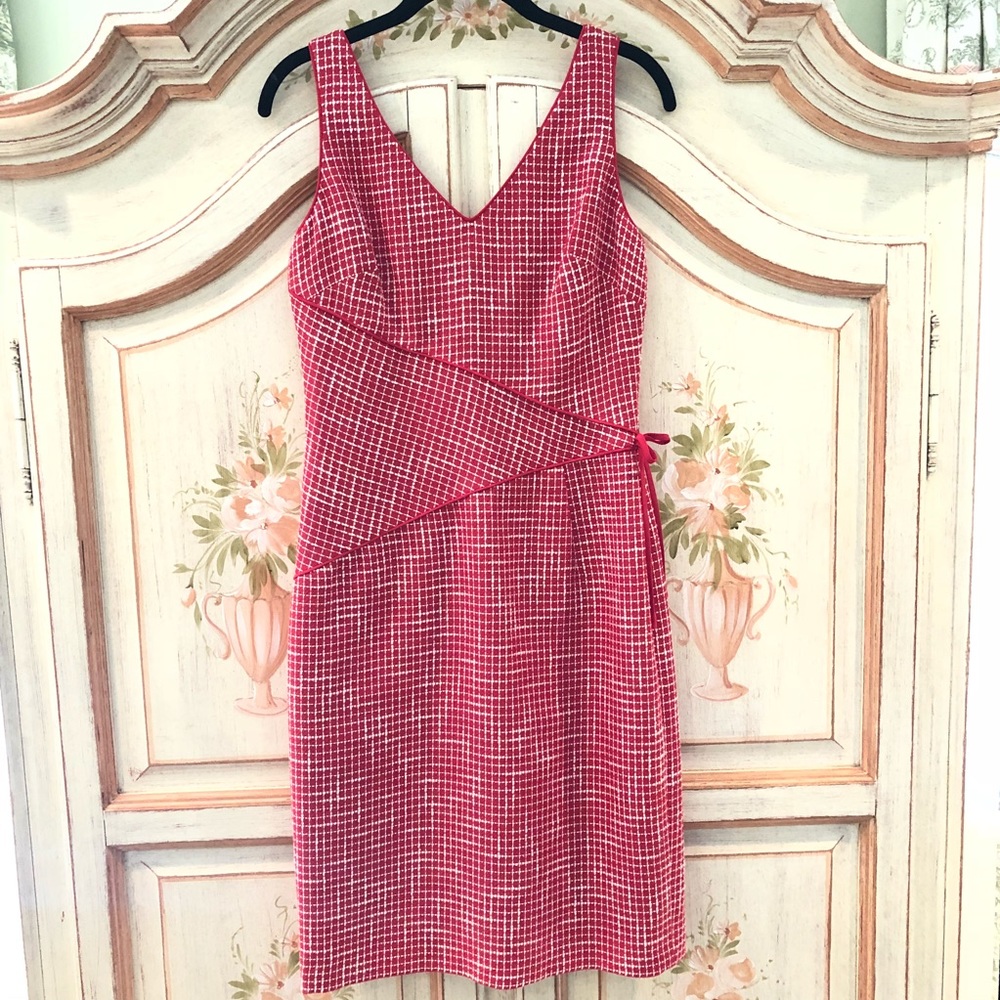 👗David Meister Tweed Dress Size 6👗